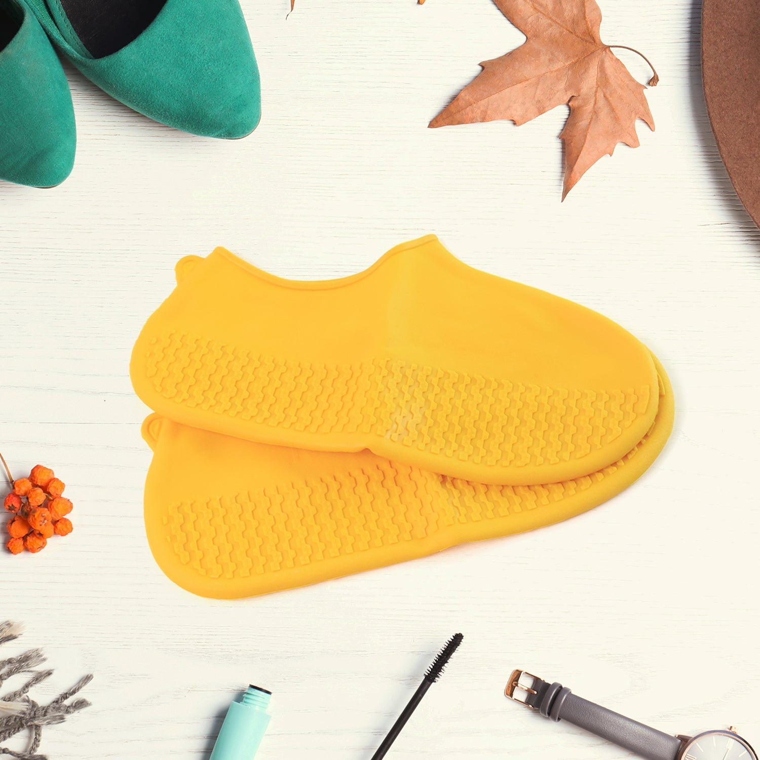 Yellow Foldable Shoe Protector Yellow Foldable Shoe Protector